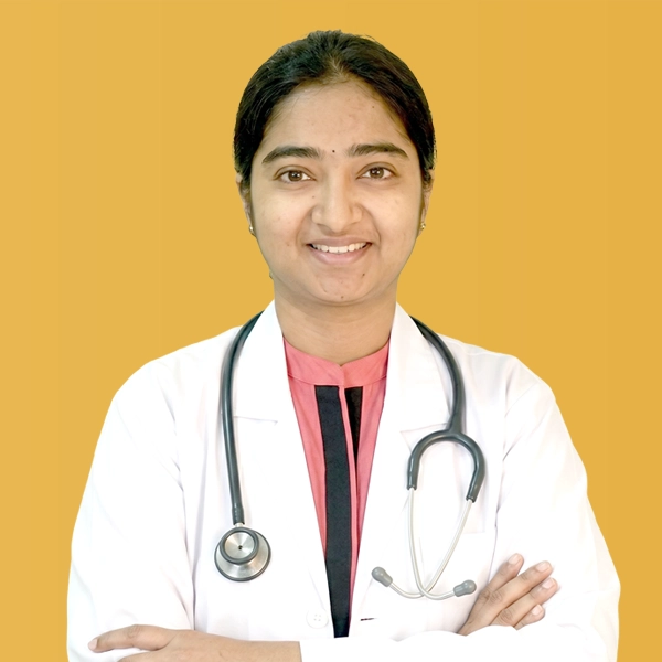 Portrait of Dr. Poojitha Reddy, Obstetrician & Gynaecologist · MBBS, DNB · Aesthetic Faculty